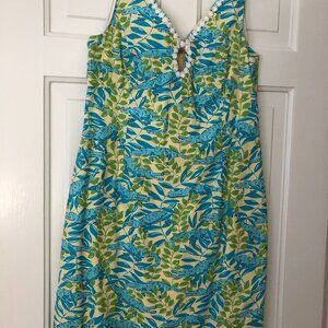 Lily Pulitzer alligator print dress
